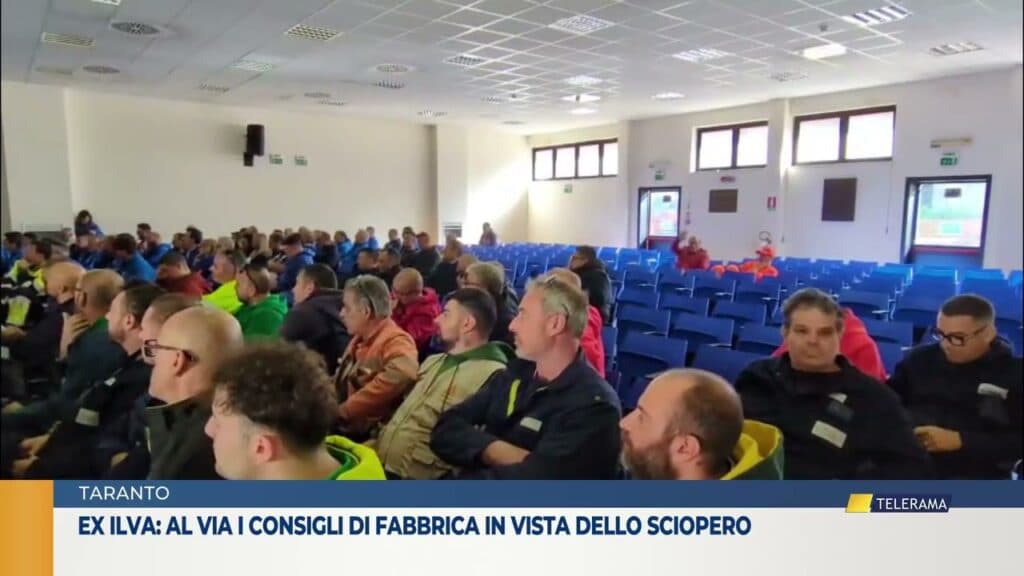 Ex Ilva: in vista dello sciopero del 16 i consigli di fabbrica