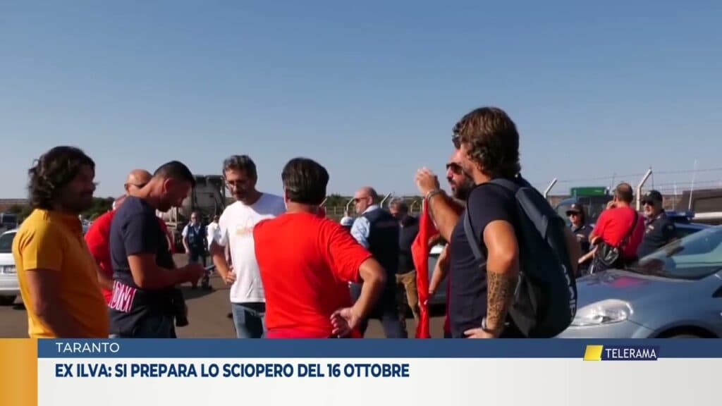 Ex Ilva: il 16 sciopero e corteo a Taranto