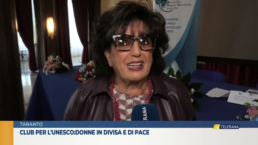 Taranto, UNESCO valorizza le donne in divisa portatrici di pace