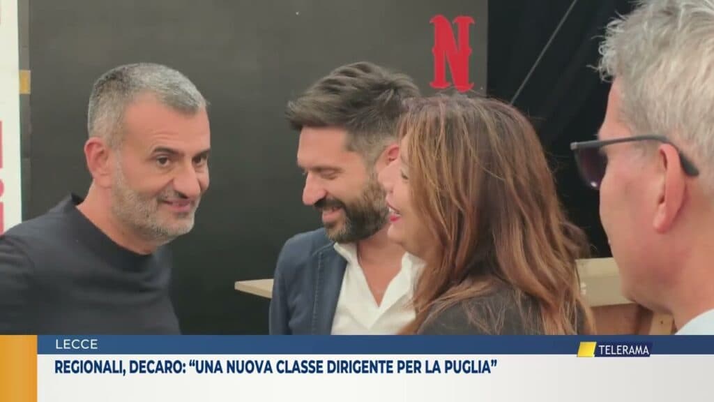 Regionali, Decaro: "Una nuova classe dirigente per la Puglia"