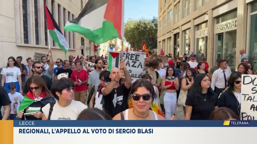 Regionali, l'appello al voto di Sergio Blasi