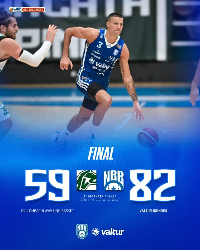Valtur Brindisi supera Avellino e sogna km
