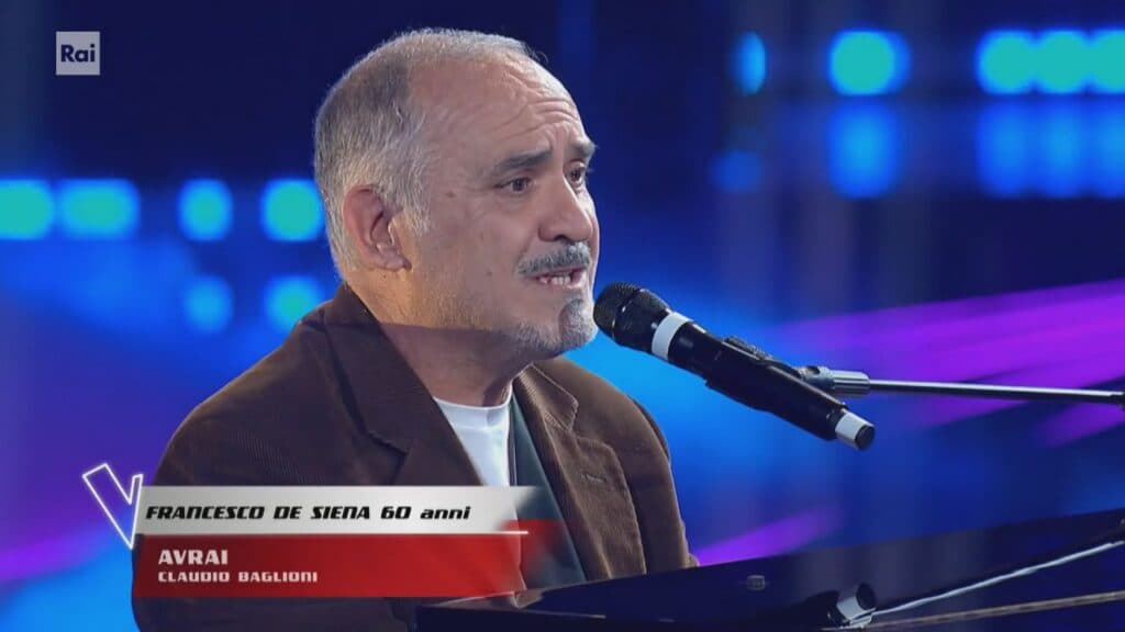 Francesco De Siena, talento salentino da "In Famiglia" a "The Voice Senior"