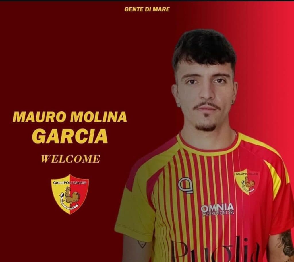 Eccellenza Pugliese, Gallipoli: ecco Mauro Molina Garcia