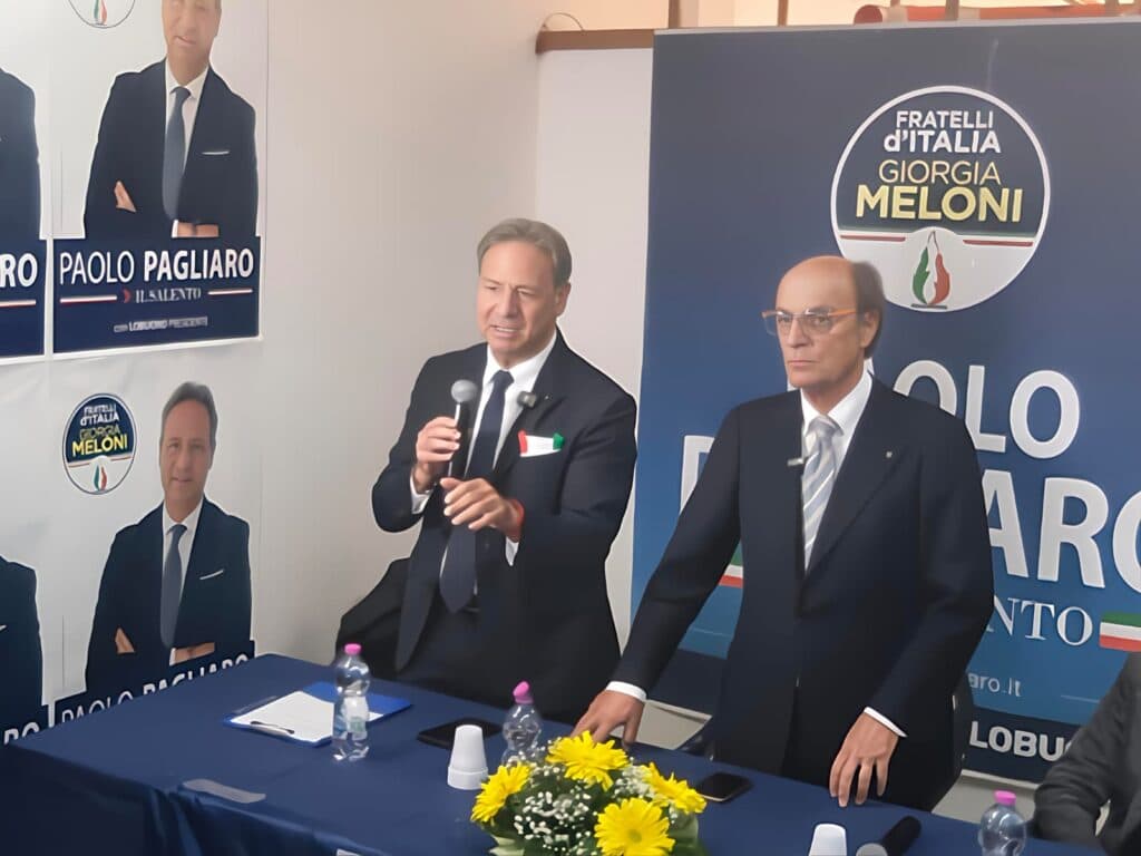 Ugento, Lobuono inaugura il comitato elettorale di Paolo Pagliaro