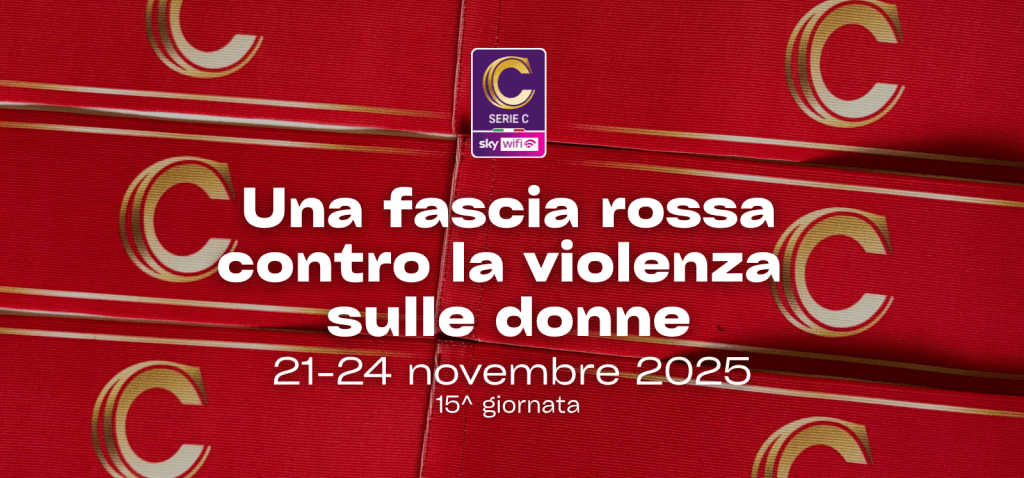 Serie C, capitani in campo contro la violenza sulle donne
