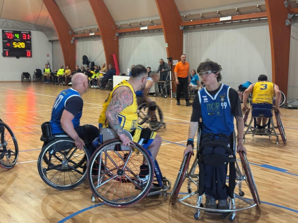 Basket in carrozzina: esordio di campionato amaro per Lupiae Team Salento