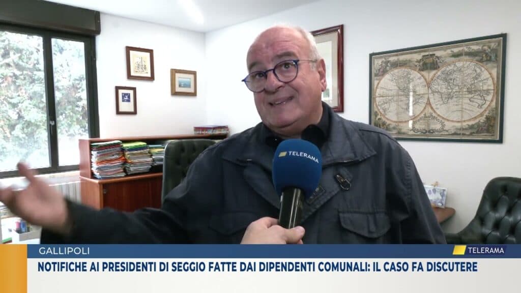 Gallipoli, notifiche ai presidenti di seggio fatte dai dipendenti comunali: il caso fa discutere