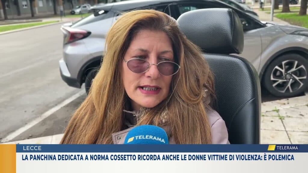 La panchina dedicata a Norma Cossetto ricorda anche le donne vittime di violenza: è polemica