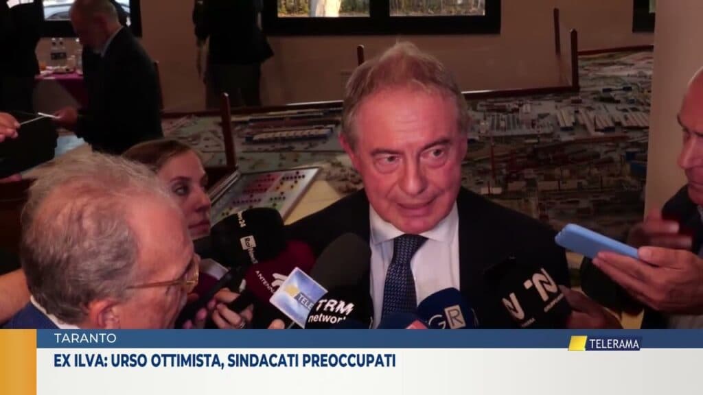 Ex Ilva: Urso ottimista, sindacati preoccupati