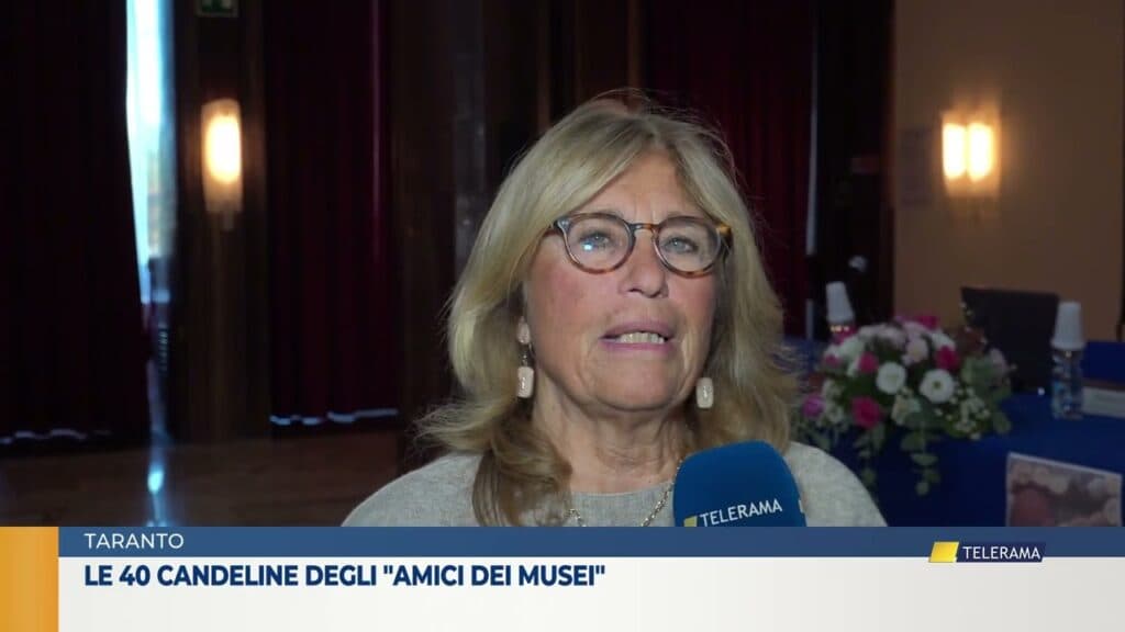 Taranto, cultura: i 40 anni degli "Amici dei Musei"