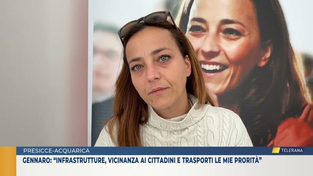 Gennaro: “Infrastrutture, vicinanza ai cittadini e trasporti le mie priorità”