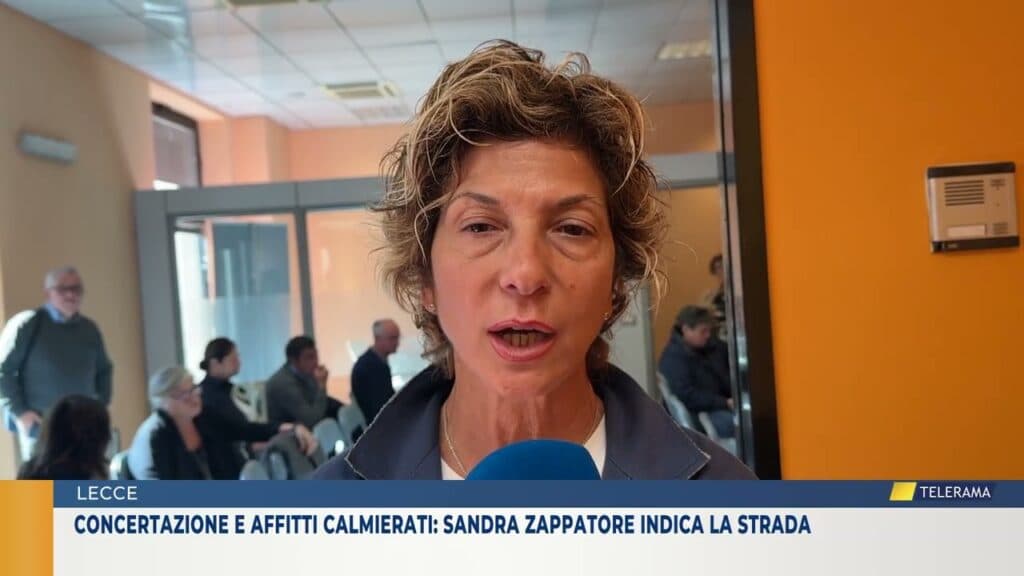 Concertazione e affitti calmierati: Sandra Zappatore indica la strada 