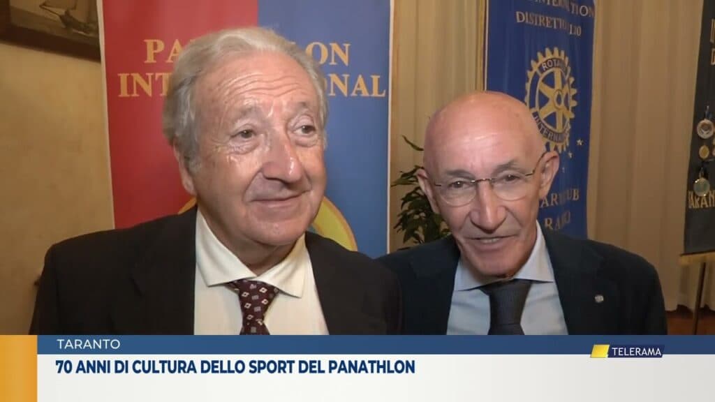 Taranto, i 70 anni del Panathlon al servizio dello sport e della società