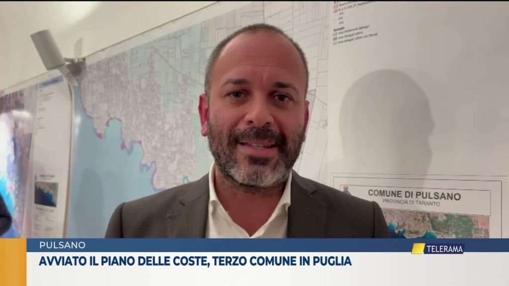 Pulsano: il piano delle coste, terzo comune in Puglia