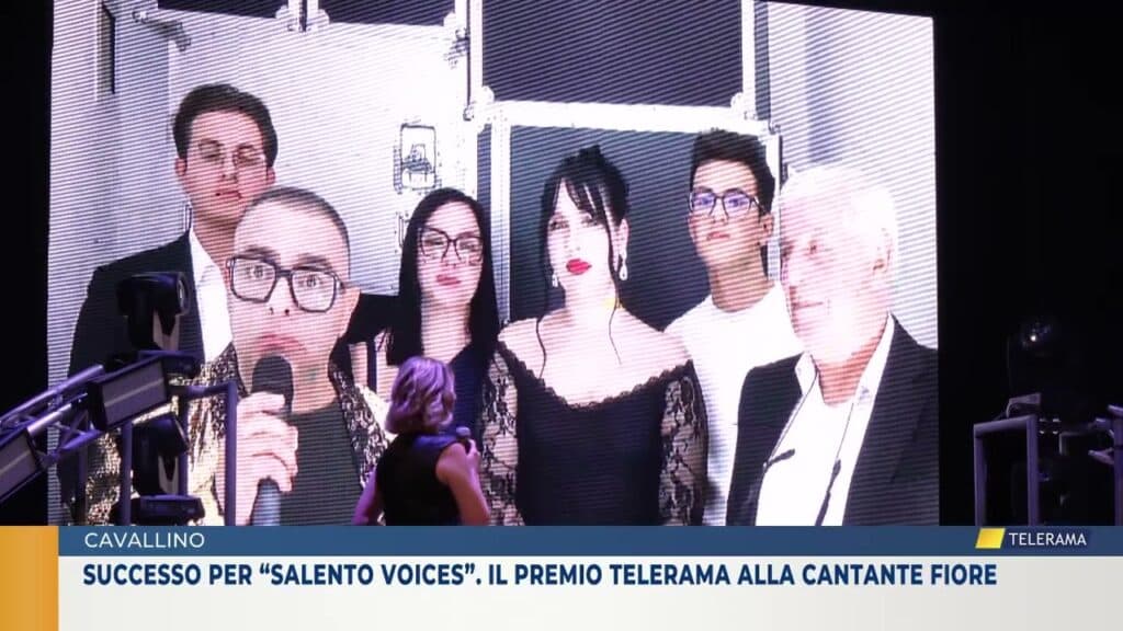 Successo per “Salento Voices”. Il Premio Telerama alla cantante Fiore