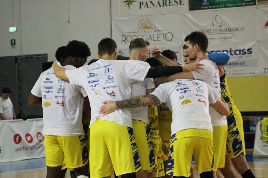 Basket Serie C: il Monteroni torna alla vittoria dopo tre ko di fila