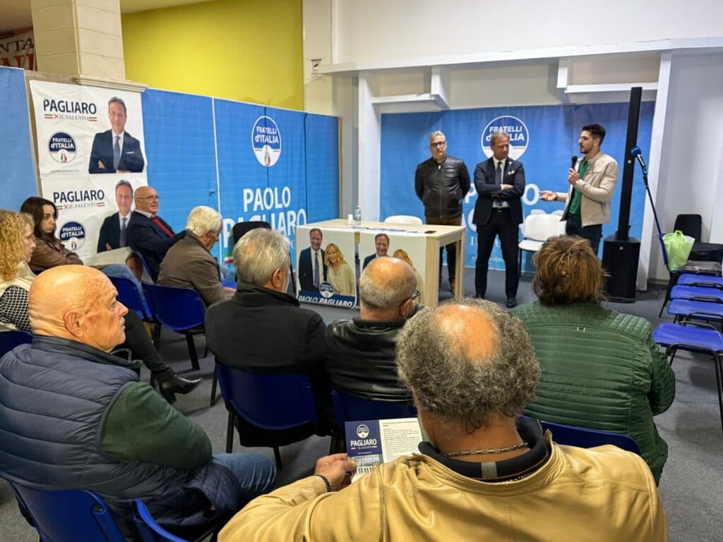 Pagliaro nel rush finale: "Ogni voto può cambiare il Salento e la Puglia"