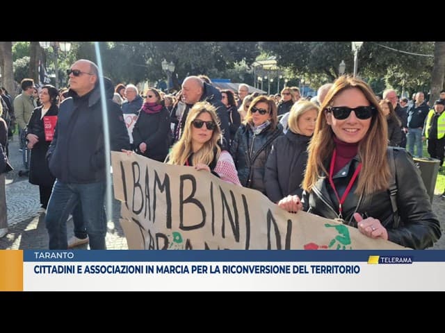 "L'ora di Taranto" per un futuro oltre l'ex Ilva