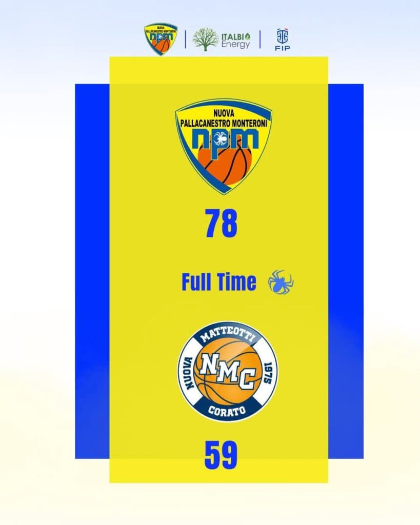 Basket C - Monteroni batte Corato e conquista due punti d'oro