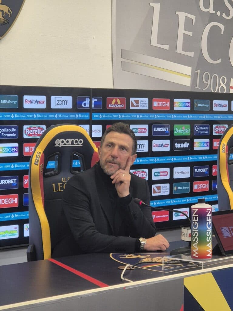 Di Francesco: "Bravi i miei ragazzi, mi sono piaciuti"