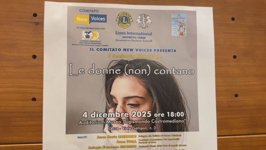 "Le donne contano", stop alla violenza economica di genere