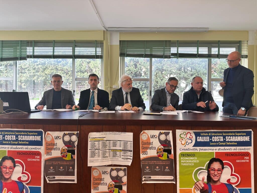Nasce la Rete GeoNet: scuola, imprese e professionisti insieme per formare i geometri del futuro