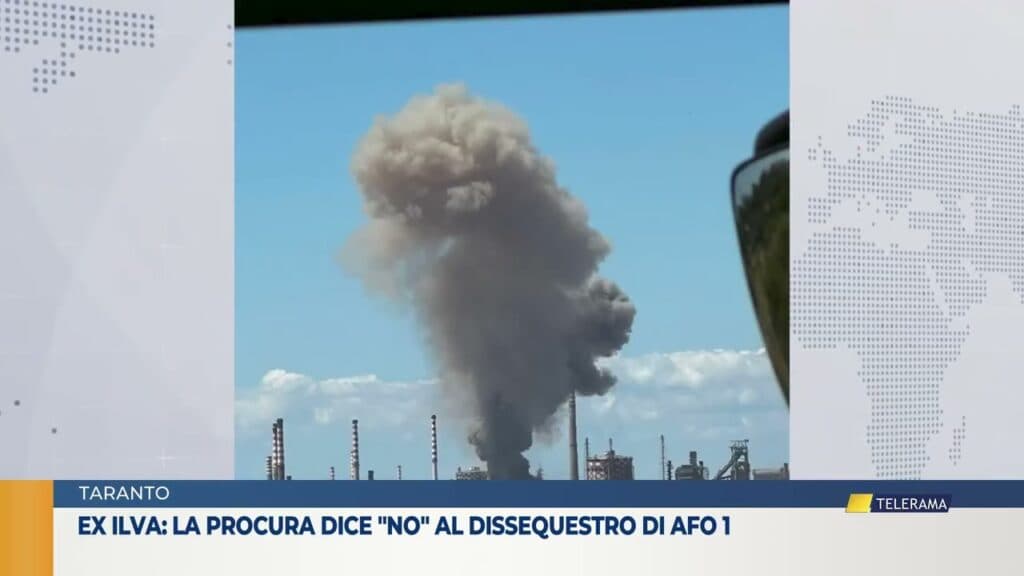 Taranto, ex Ilva: la Procura dice "no" al dissequestro di Afo1