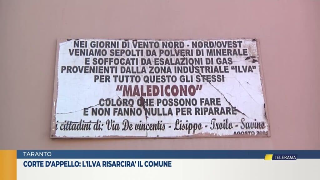 21 milioni al Comune di Taranto da Riva e Capogrosso