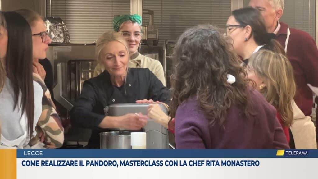 Come realizzare il pandoro, masterclass con la chef Rita Monastero