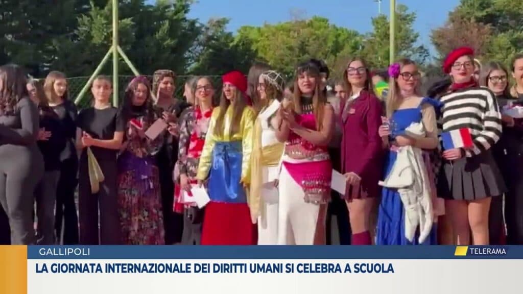 Gallipoli, la giornata internazionale dei diritti umani si celebra a scuola