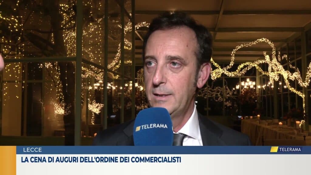 A Lecce, la cena di auguri dell'Ordine dei commercialisti