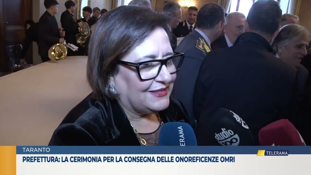 Taranto: in Prefettura la cerimonia di consegna delle onorificenze al merito
