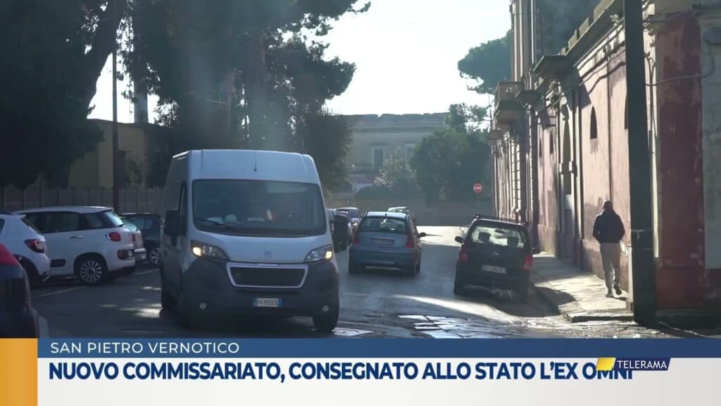 Nuovo commissariato di San Pietro Vernotico, consegnato allo Stato l’ex Omni