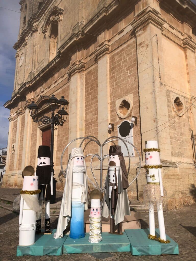 Taurisano, in piazza torna il Bambino Gesù dopo il furto