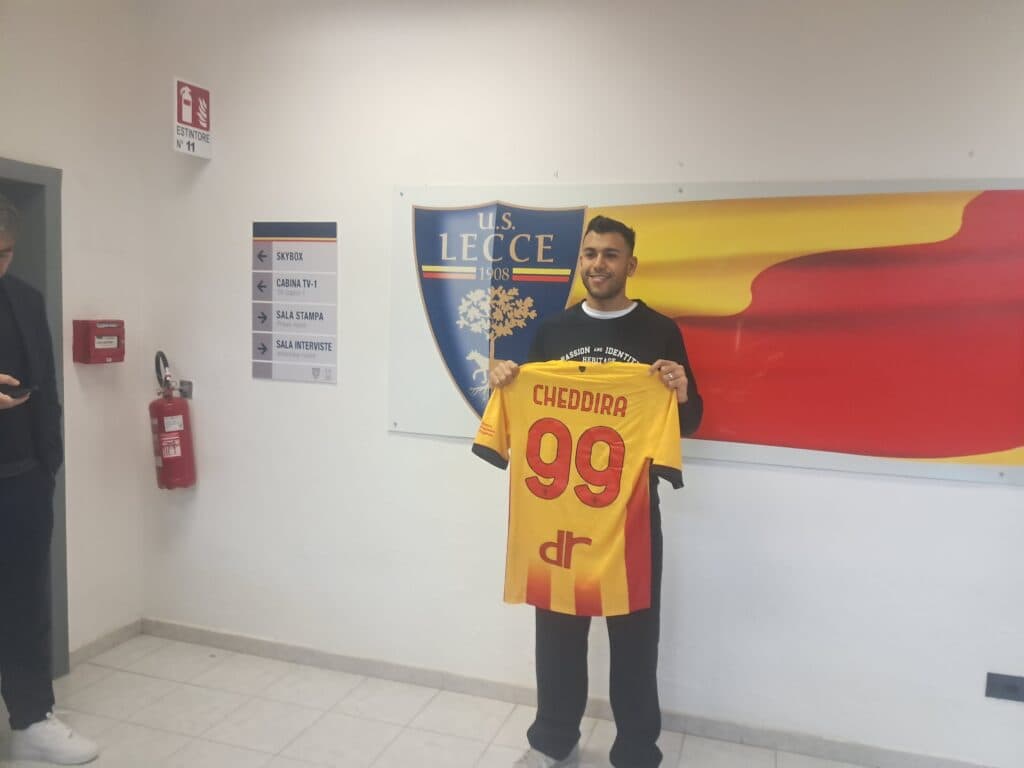 Lecce, Cheddira: "Non importa chi segna, l'obiettivo è la salvezza"