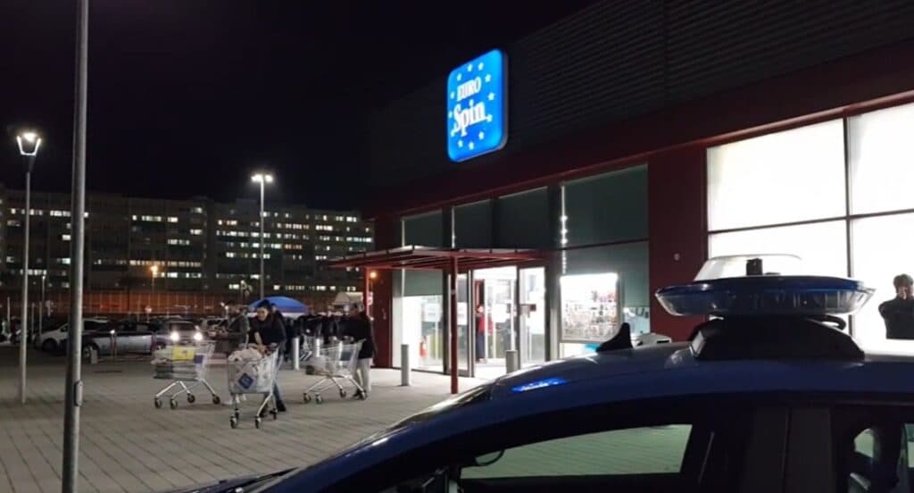 Ancora un assalto all’Eurospin del Brin Park