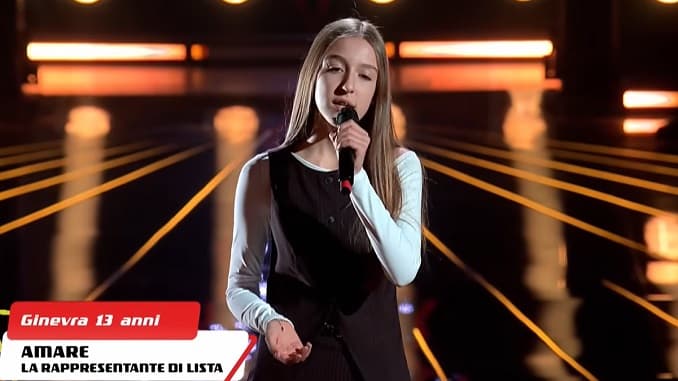 Ginevra, 13enne di Cavallino, conquista direttamente la finale di “The Voice Kids”