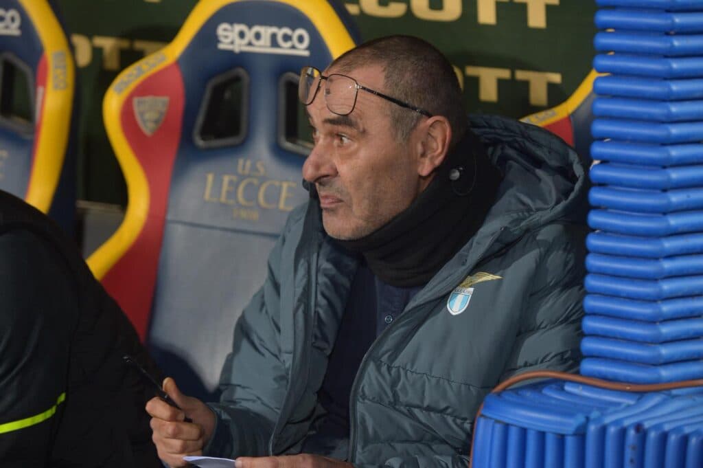 Lazio, Sarri: "Gli attaccanti fanno fatica a concretizzare, era una partita difficile"