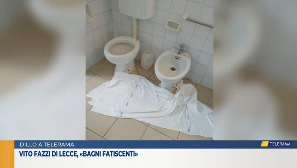 Vito Fazzi di Lecce, «Bagni fatiscenti»