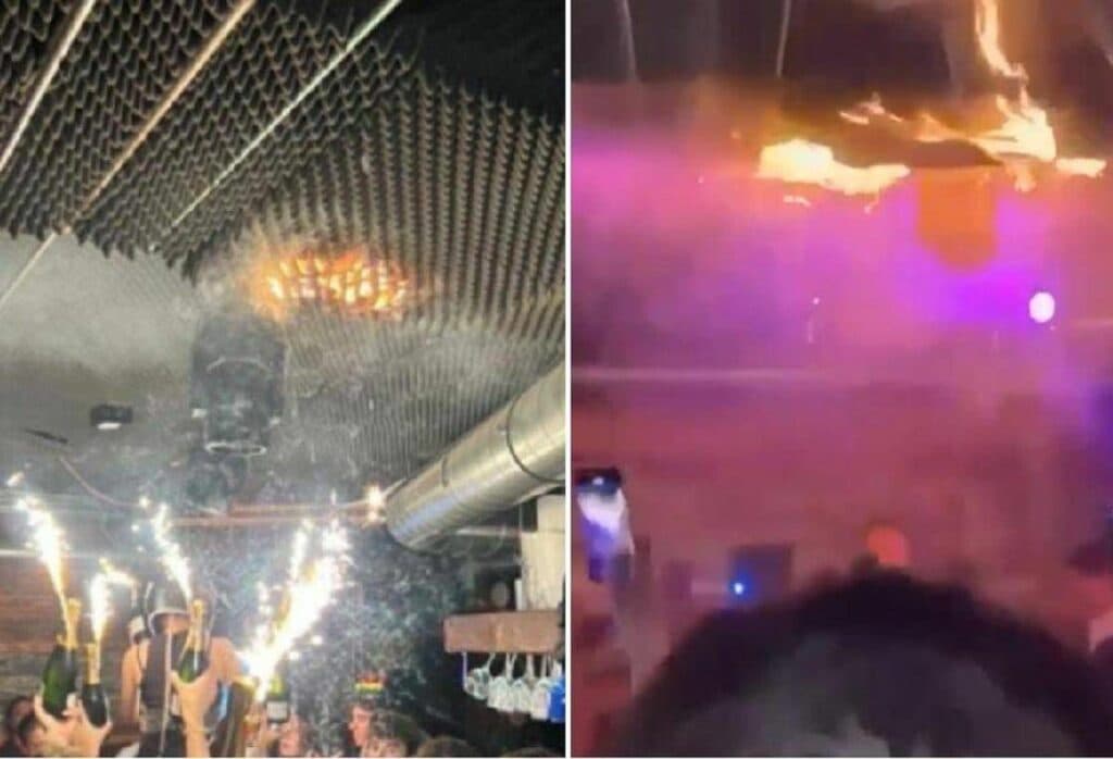 Lecce, stop a fiamme libere e pirotecnica nei locali dopo i fatti a Crans-Montana