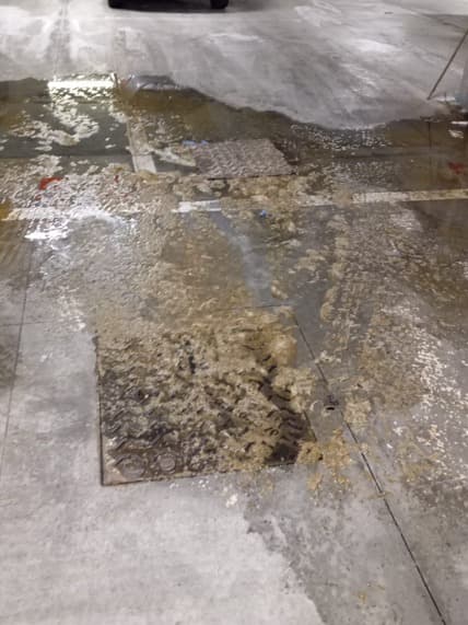 Liquami nel parcheggio sotterraneo del Dea? Il Codacons lancia l'allarme