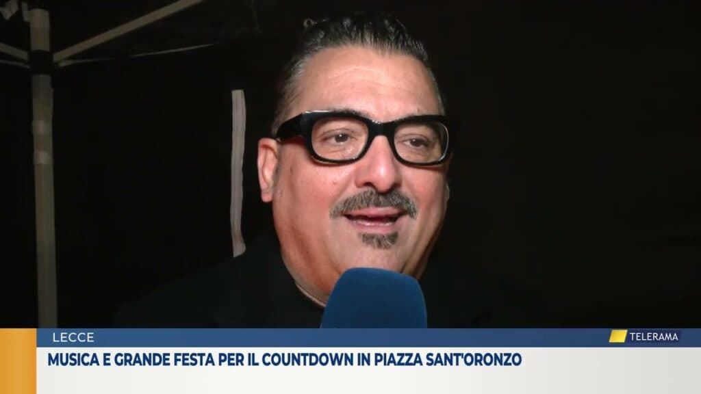Musica e grande festa per il countdown in Piazza Sant'Oronzo