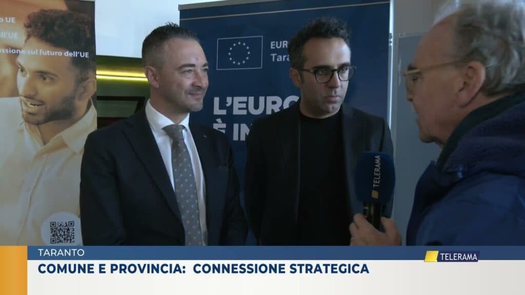 Taranto, Comune e Provincia: connessione strategica