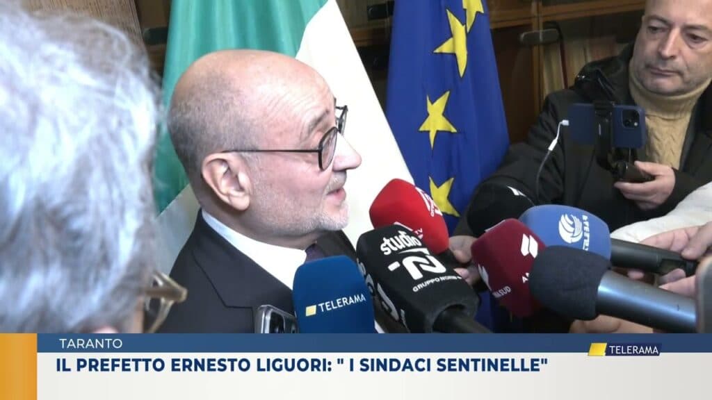 Il neo prefetto di Taranto Ernesto Liguori: i sindaci "sentinelle del territorio"