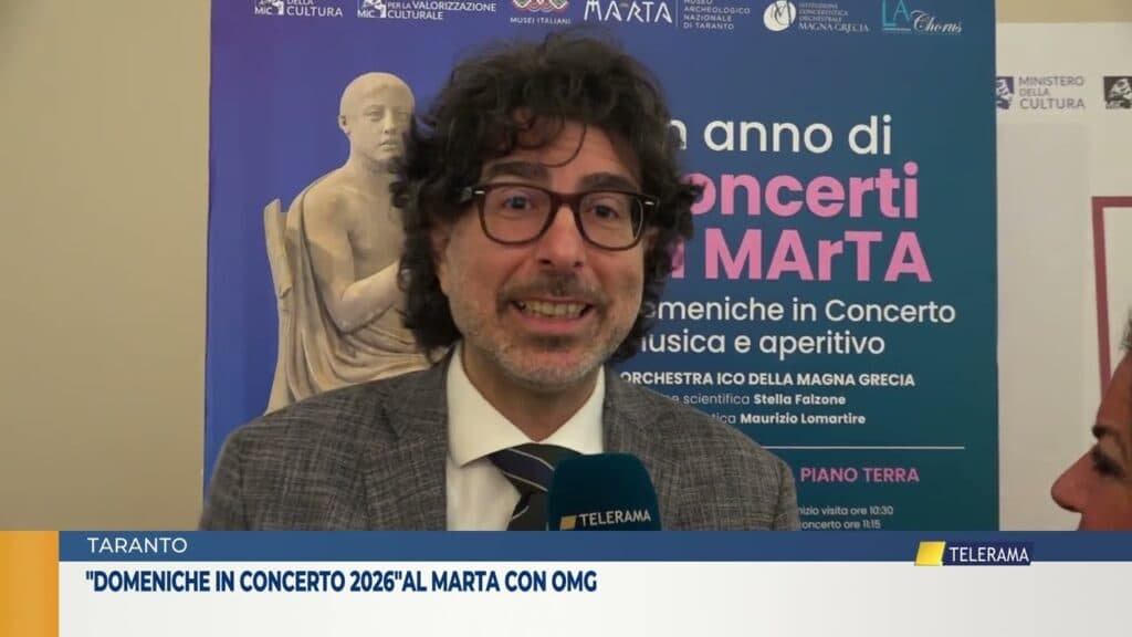 Taranto, anche nel 2026 "Un anno di concerti al MArTA"