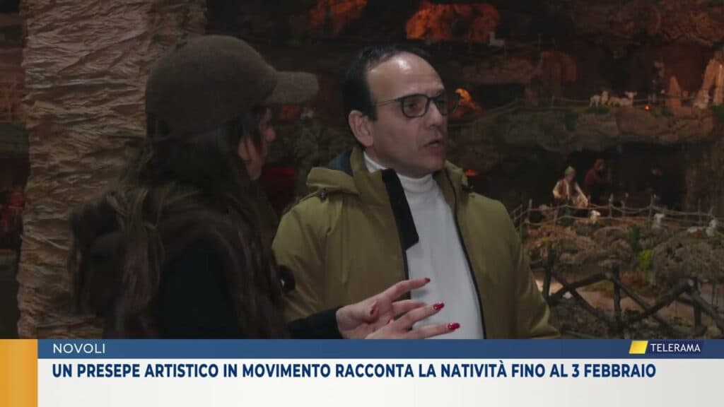 Un presepe artistico in movimento racconta la Natività fino al 3 febbraio
