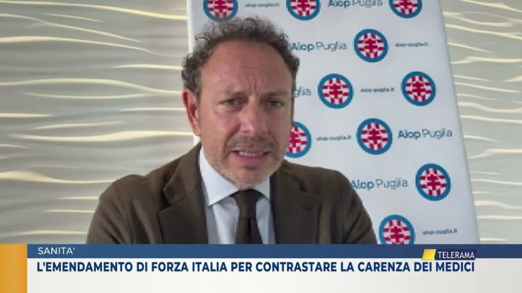 Sanità, l'emendamento di Forza Italia per contrastare la carenza dei medici
