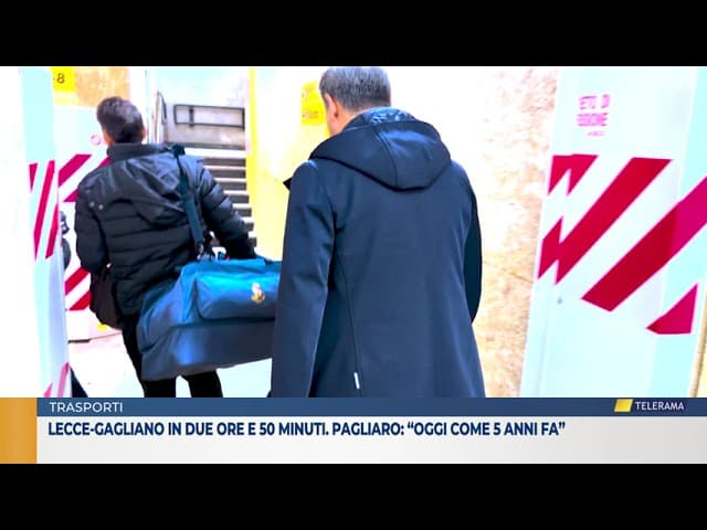 Lecce-Gagliano in due ore e 50 minuti. Pagliaro: “Oggi come 5 anni fa, in attesa dei treni elettrici”