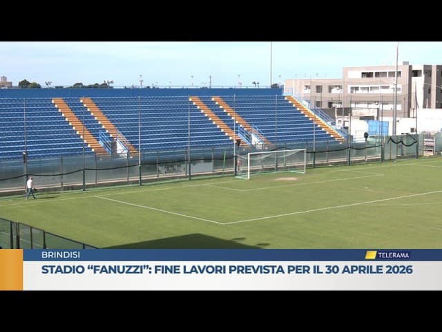 Stadio “Fanuzzi”: Fine lavori prevista per il 30 aprile 2026